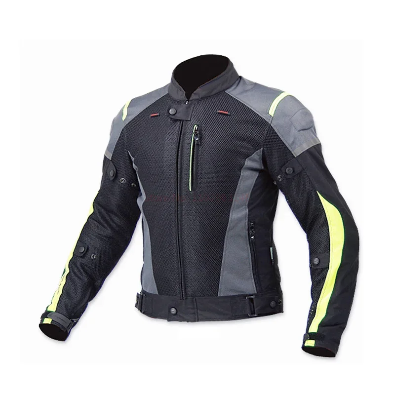 Komine Jk069 Motorcycle Summer Breathable Mesh Anti-Fall Riding Jacket Fall-Proof Titanium Jacket Riding Suit Motorcycle Items