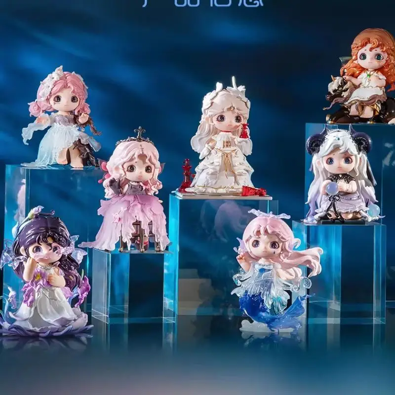 

Blind Box Song Of Light And Dark Night Series, Cute Qiaoqiao Anime Figure, Trendy Ornament Toy For Girls Birthday Gift