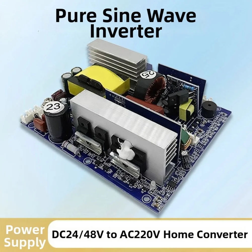DC To AC Converter Pure Sine Wave Inverter Sensitive Device Safe 90 High Efficiency Overload Protection For Road Trip