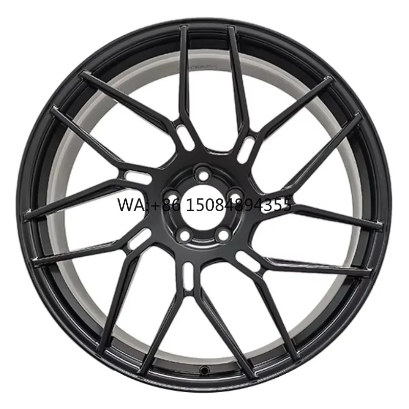 

Matte Black Multi-Spoke Forged Wheels 22*10 5*112 ET35 6061-T6 Multicolor Finish High Strength Wheel Rims