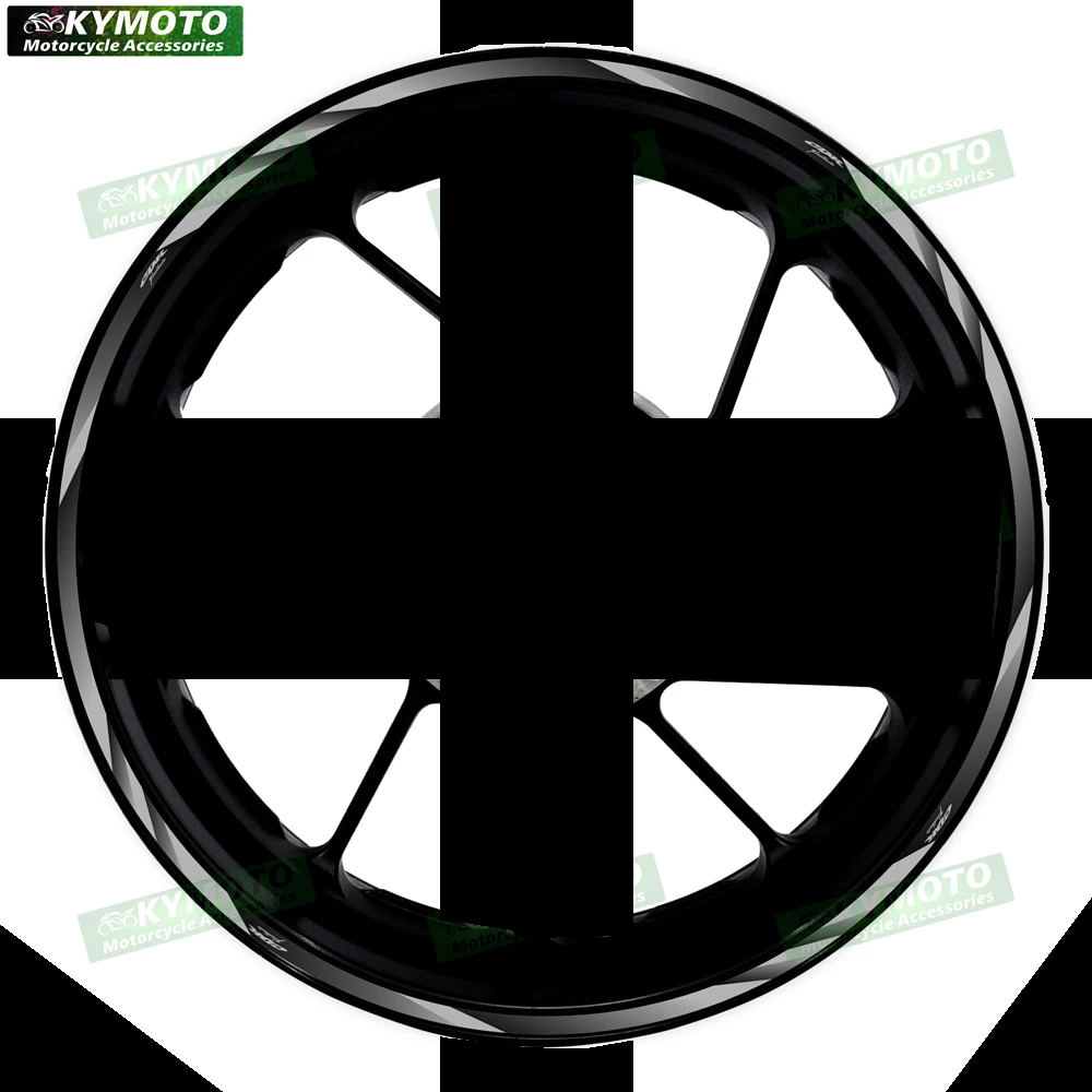 

For HONDA CBRfireblade CBR fireblade motorcycle accessories 17 inch front and rear wheel decals hub reflective stripe stickers