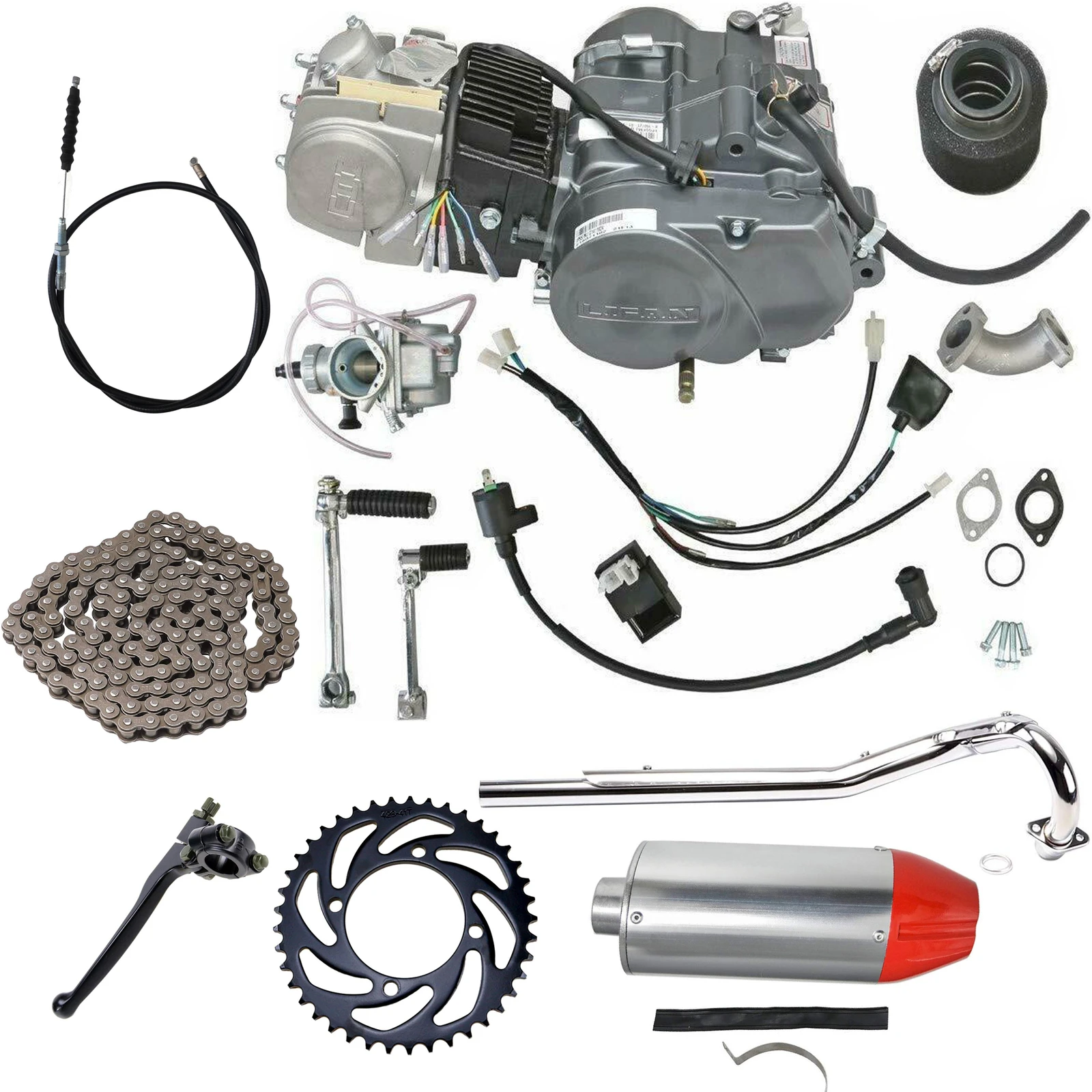 

LIFAN 140cc Engine Motor Kit for Pit Bike CT70 CT90 CRF50 XR50 Z50 SSR SDG