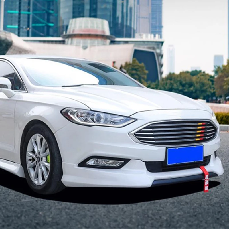 

For Ford Mondeo Sedan 2017 2018 Year Front Diffuser Lip Splitter Body Kit Spoiler Car Styling Accessories