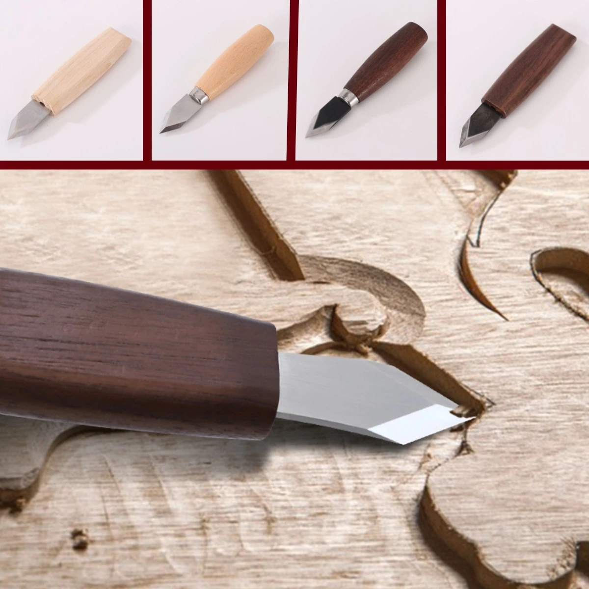 

Маркировочный нож, стальное лезвие, нож с двойной фаской, деревянная ручка с кожаной оболочкой для маркировки и резьбы, деревообрабатывающий инструмент