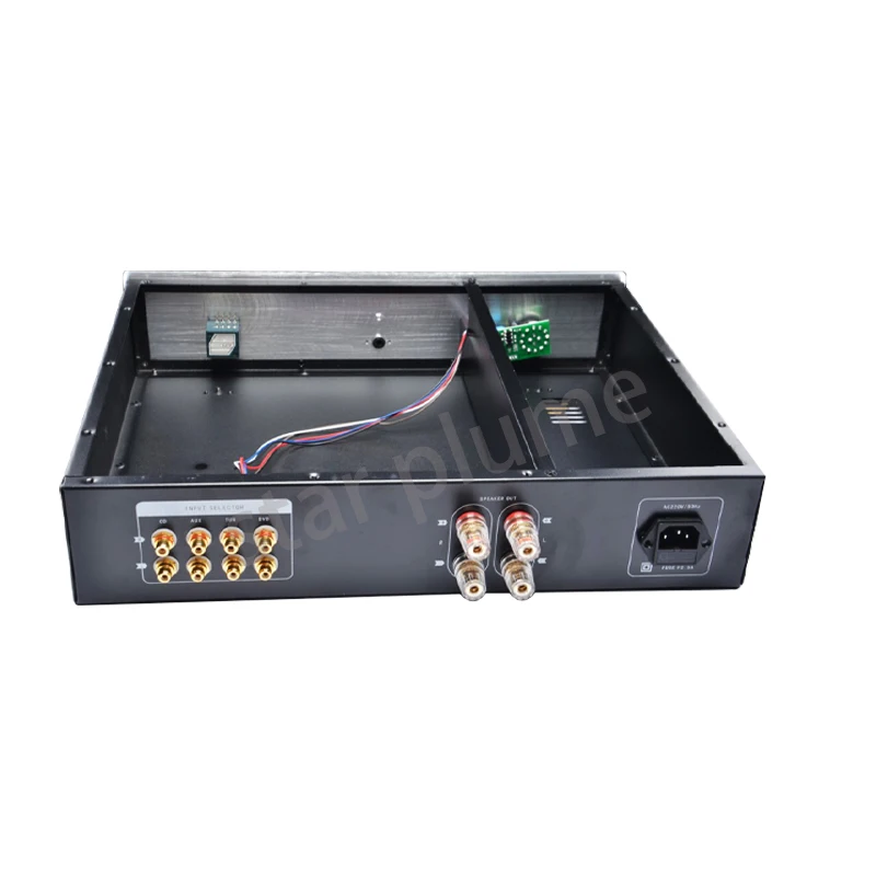 430*95*340mm AMP95-B Iron Aluminum Power Amplifier Case Preamplifier Case Integrated Amplifier Chassis Shell DIY Box