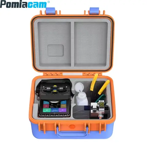 K5 Optical Cable Melt Machine Cleaver Fiber Optic Power Meter Visual Fault Locator Fiber Fusion Splicer FTTH Fiber Optic Tool