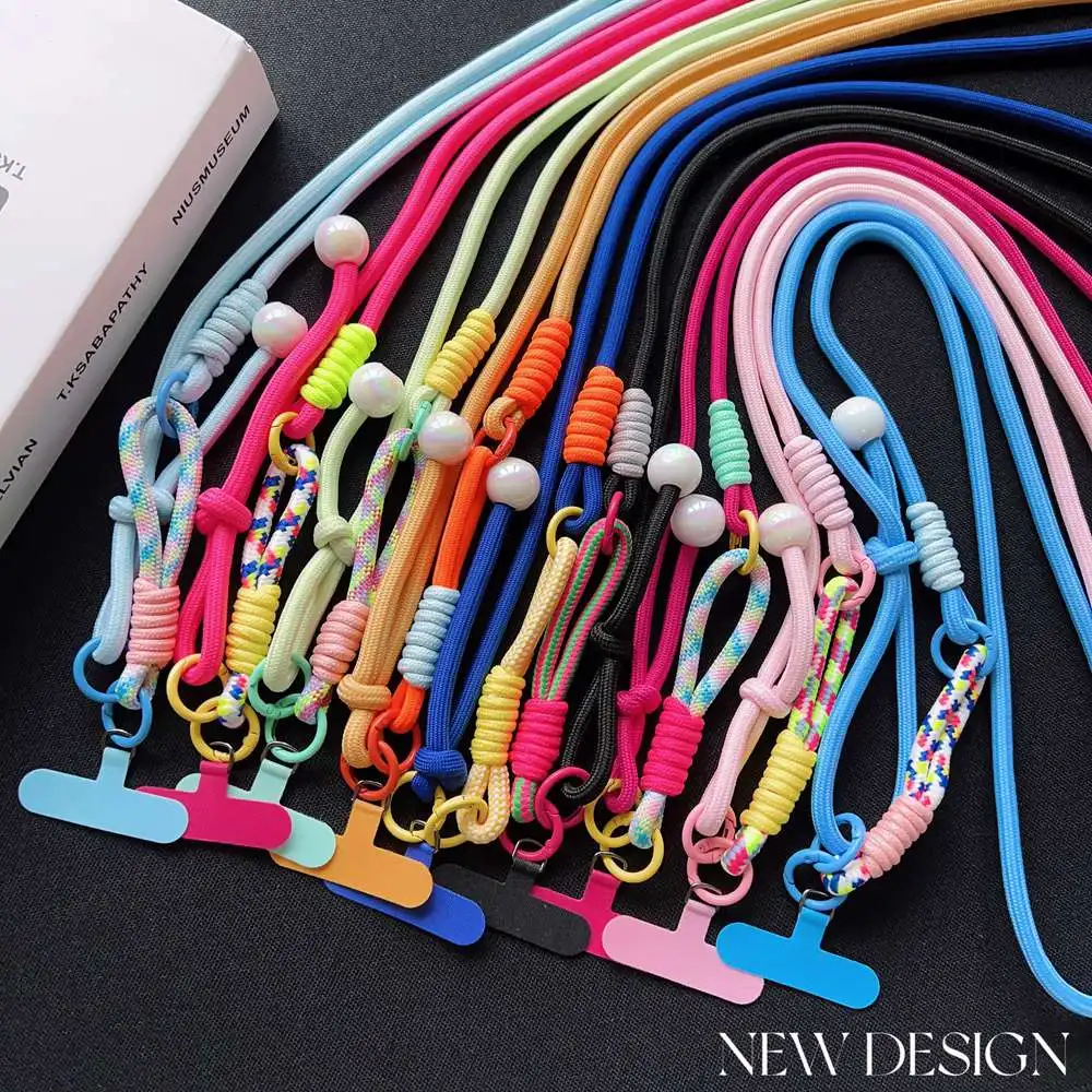 

Adjustable Cute Phone Lanyard Universal Outdoor Case Crossbody Shoulder Card Holder Neck Cord Clip Anti-Lost Wrist Strap