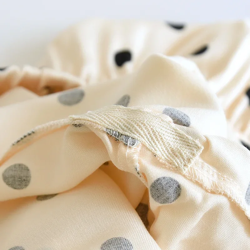 Conjunto de pijama de tres piezas para mujer, Set de ropa de dormir de manga corta, pantalones cortos y pantalones de fibra viscosa, mobiliario