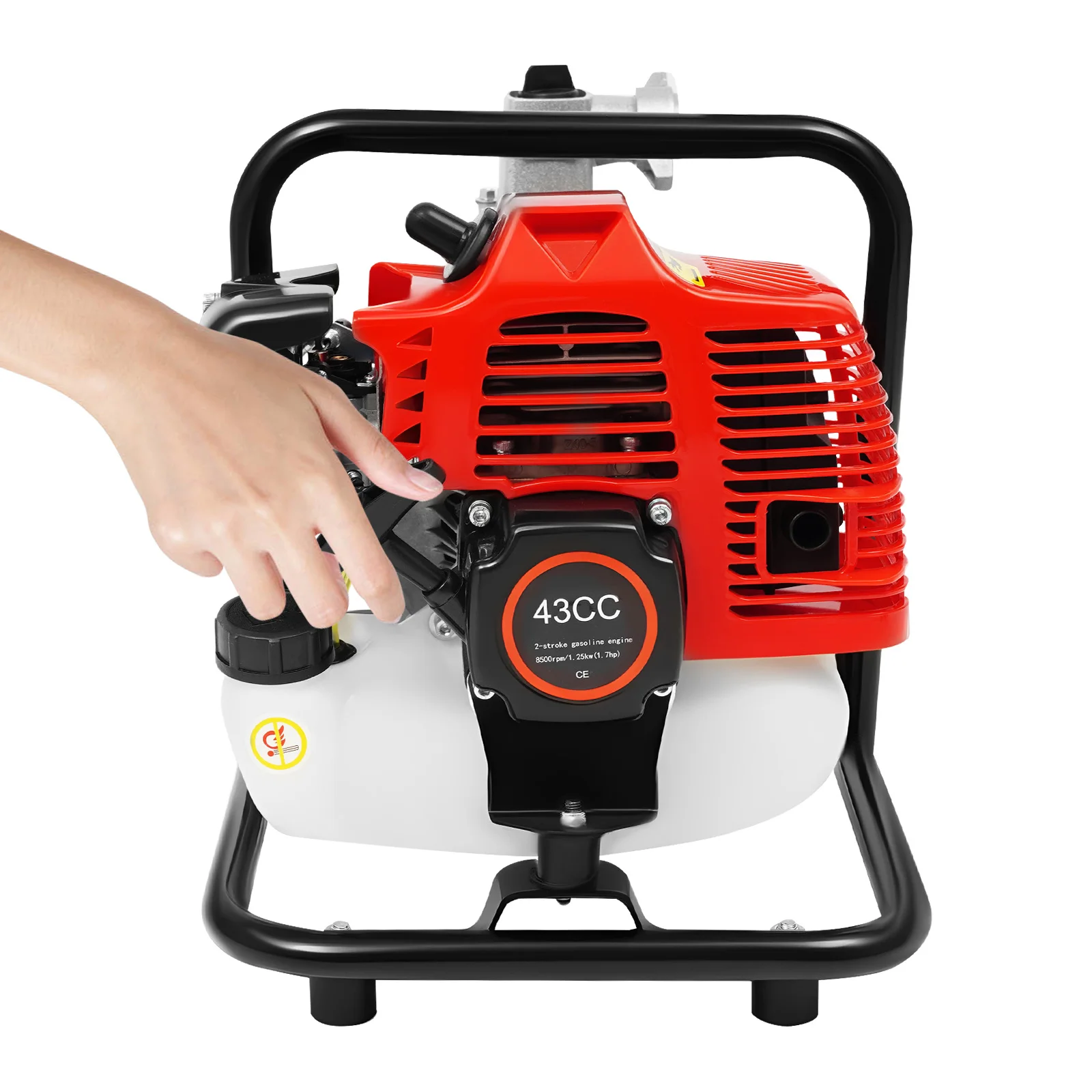 43CC 2-stroke Engine Water Pump Water Transfer Pump Gasoline Engine for Irrigation, Landscaping, Urban maintenance
