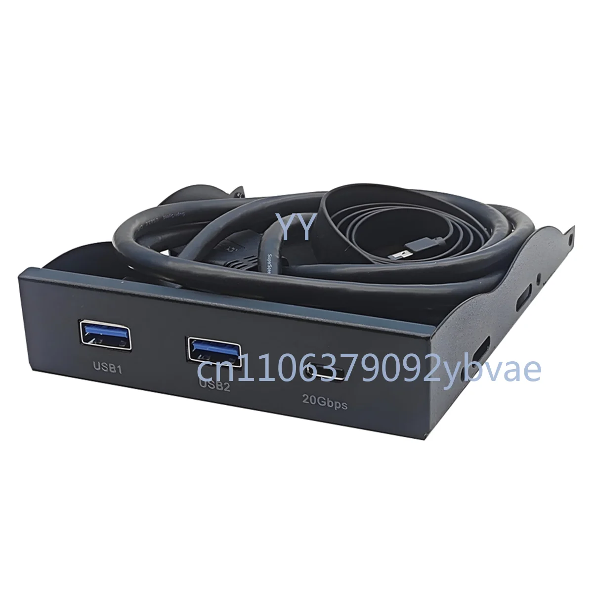 

USB3.2 Gen2 Type-C, передняя панель с 2 портами USB и 1 портом Type-C, 20 Гбит/с, для отсека под 3,5-дюймовый накопитель