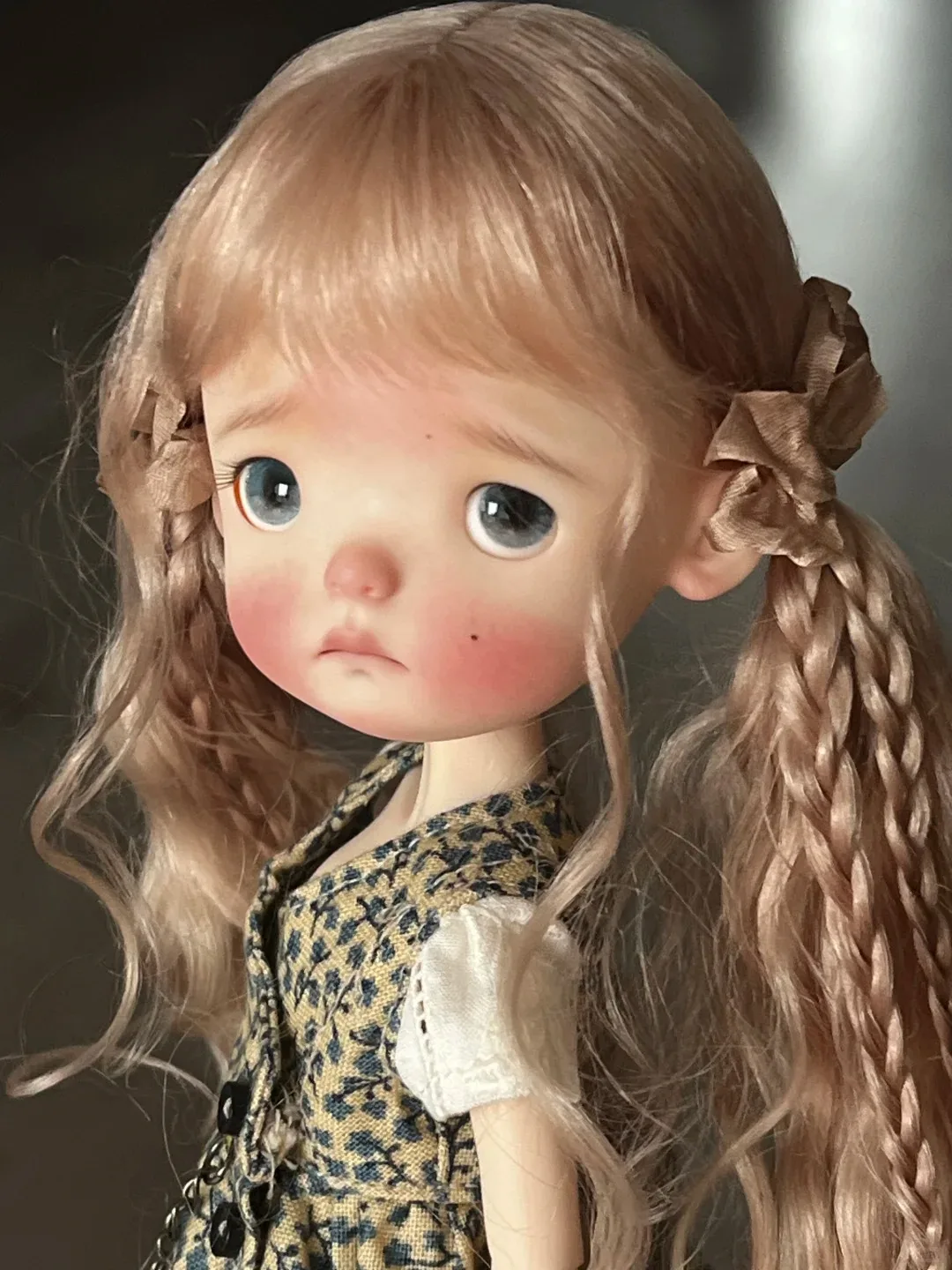 

Кукла BJD 1/6 xiaop, милая девушка, коричневая кожа, высококачественная игрушка из смолы, новый подарок на день рождения, куклы на складе, бесплатная доставка