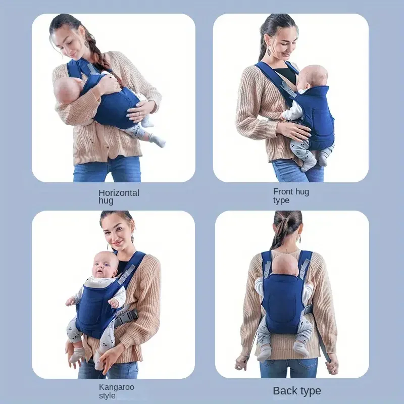 Baby Carrier Backpack Breathable Front Facing 4 in 1 Infant Comfortable Sling Backpack Pouch Wrap Baby Kangaroo New