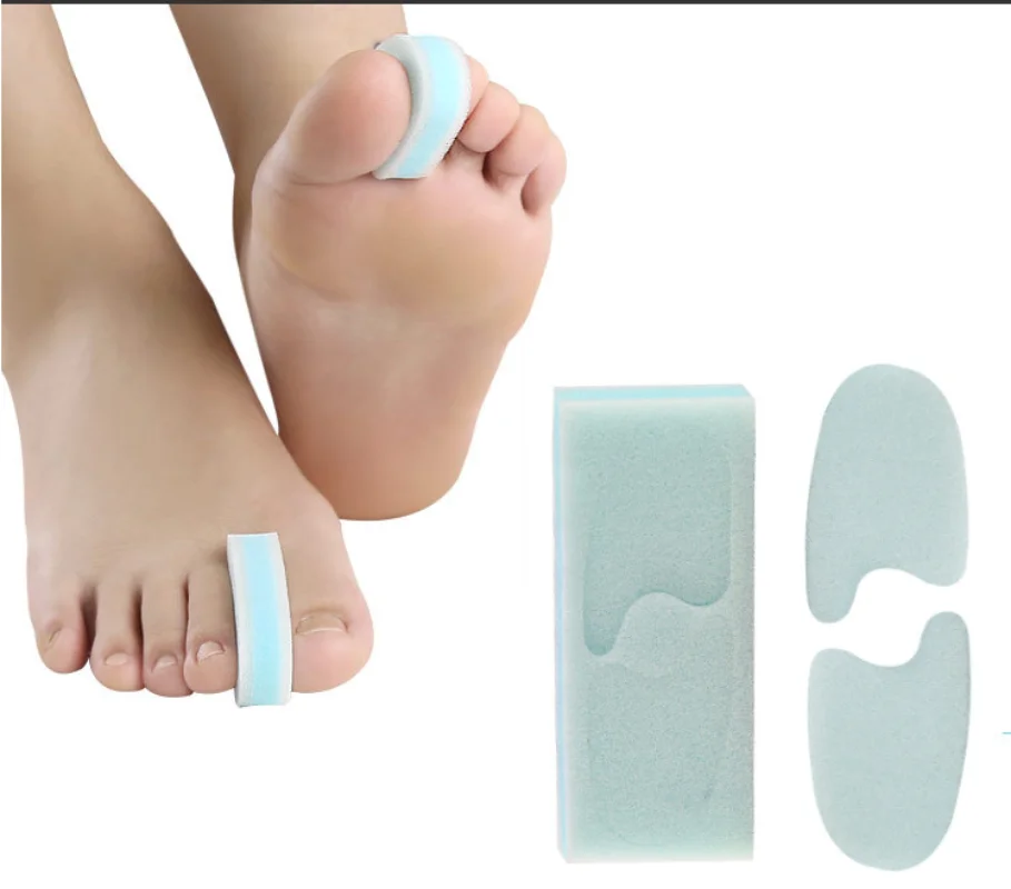 

6Pcs=3Pairs Foam Sponge Bunion Toe Separator Fingers Spacers Toes Overlapping Prevent Corns Hammer Relief Relif Foot Care Tool