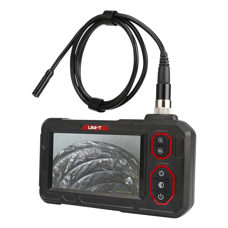 

UT667 UT665P Industrial Endoscope Camera 4.3inch IPS IP67 Waterproof HD 920P 8mm Lens Pipe Sewer Inspection Camera Borescope