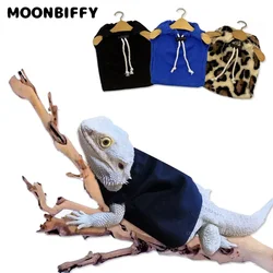 Fashion Bearded Dragon Clothes Costume Accessories Warm Apparel Clothing Hand-made Warm Coat Jackets for Small Animal Geckos