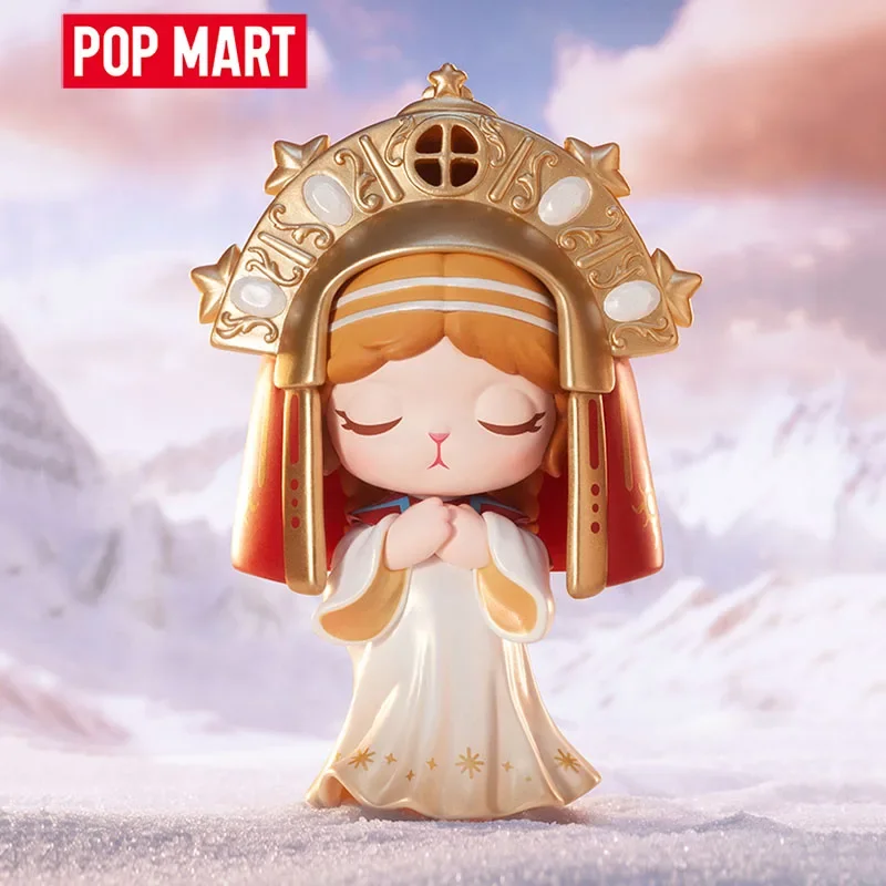 POP MART Bunny Mysterious Tarot Series Anime Action Figure Guess Bag Ornament Figurines Home Decor Desktop Dolls Model Girl Gift