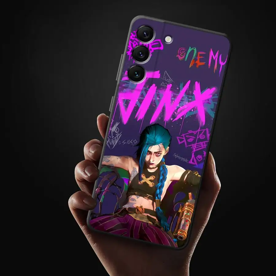 Casing ponsel Jinxs untuk Samsung Galaxy, casing ponsel keren untuk Samsung Galaxy A10 A20 A70 A02 A03 A30 A50 Core A04 A05 A06 s e A12 A15 A16 A13 A14 4G 5G funda