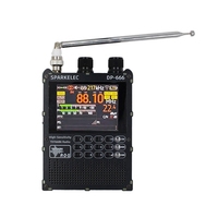 TEF6686 Radio High Sensitivity Full Band Radio FM AM LW MW SW Shortwave 2.8inch IPS TouchScreen Support Firmware Upgrade-TCES