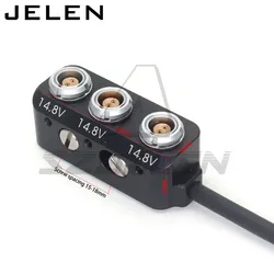 Power Box mini is a professional power distributor 0B 2pin  three-way splitter Female Hub Adapter Splitter