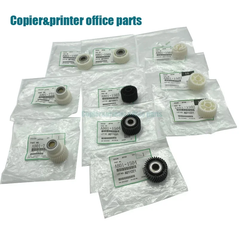 

AB01-1503 7722 7723 1503 1505 1501 1502 For Ricoh MP 1350 1357 1107 9000 1356 1100 906 907 Registration Motor Gear Copier Parts