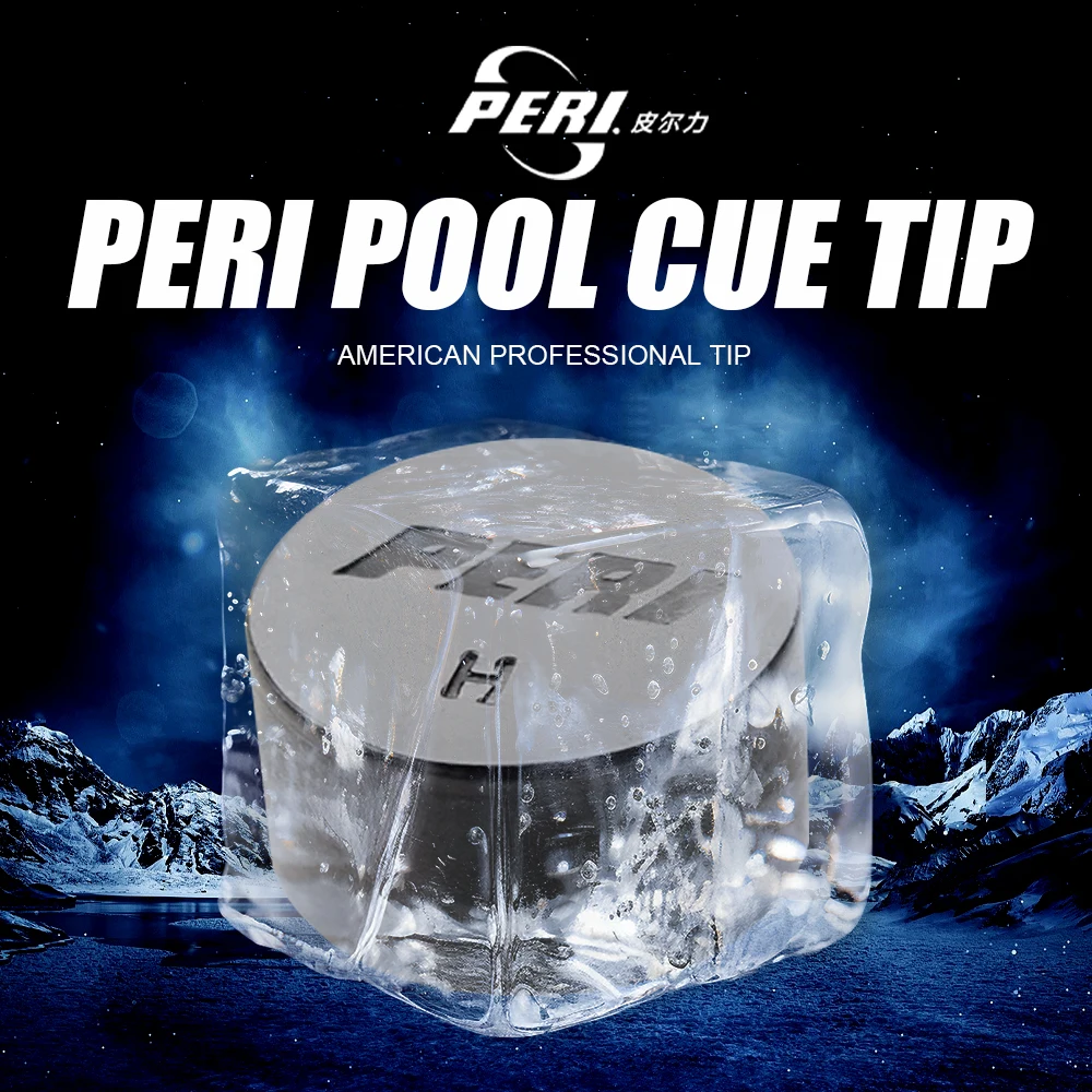 

PERI Бильярдный кий с наконечником 14 мм, черный ледяной наконечник, 3 шт., бильярдные аксессуары для чемпионов, бильярдных игроков, тренировочный наконечник для бильярда