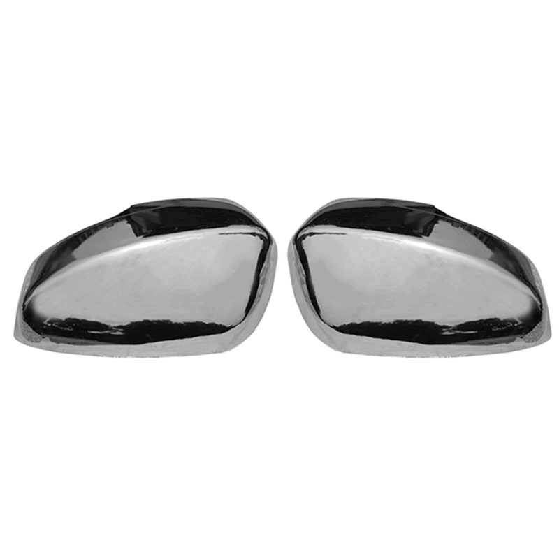 1 Pair Chrome Rearview Side Glass Mirror Cover Side Mirror Caps Car Side Mirror Caps For Mitsubishi Xpander 2017 2018