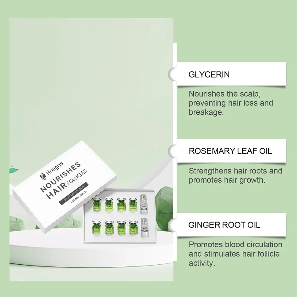 Hair Essential Care Serum Strengthen Roots Reducing Loss Prevent Baldness Nourish Scalp Hair Care Anti-Hair Loss Conditioner image 5