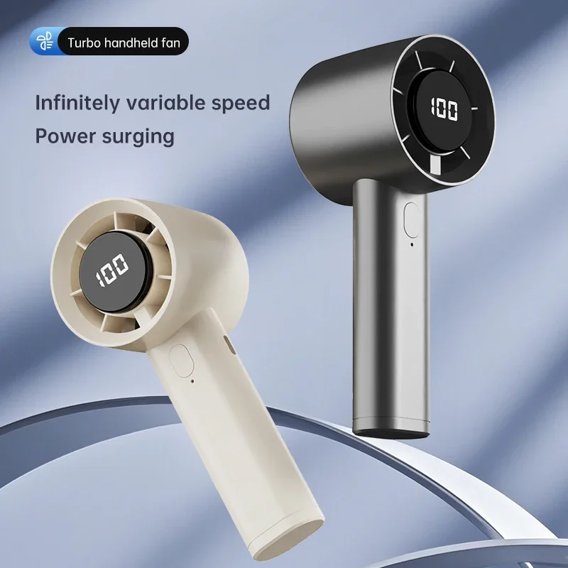 سرعات محمولة فائقة الهدوء USB قابلة لإعادة الشحن مروحة صغيرة محمولة للمكتب والتخييم والسفر معلقة على سطح المكتب للاستخدام المزدوج