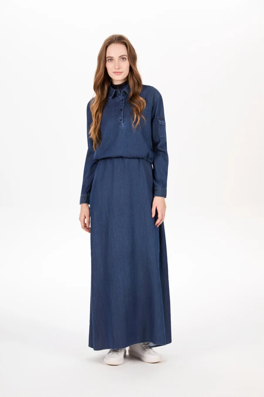 AS AW25 Denim set loose Shirt + slip dress Aline adjustable dress 17 S673aa3e75c494e1ba3a94f550cc70561A