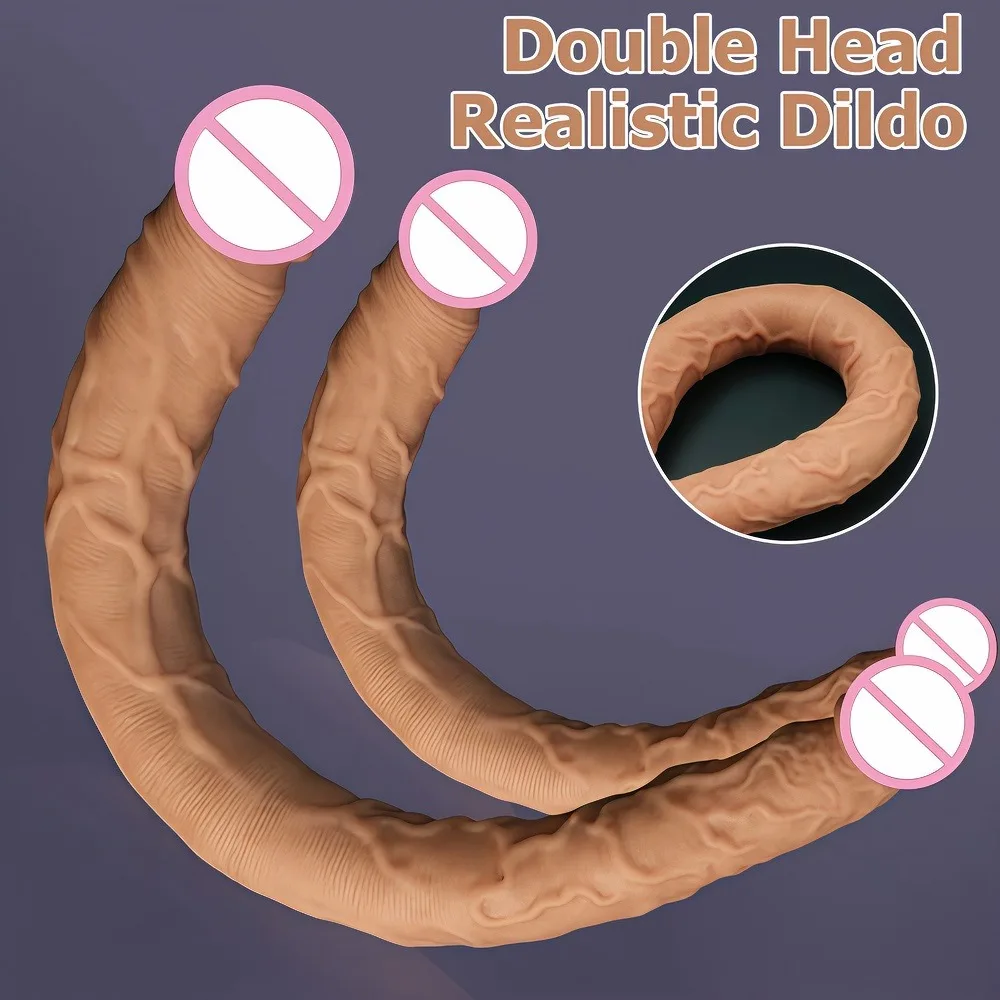 Realistischer Flexibler Doppelseitiger Dildo Für Analspiel_voghion.com