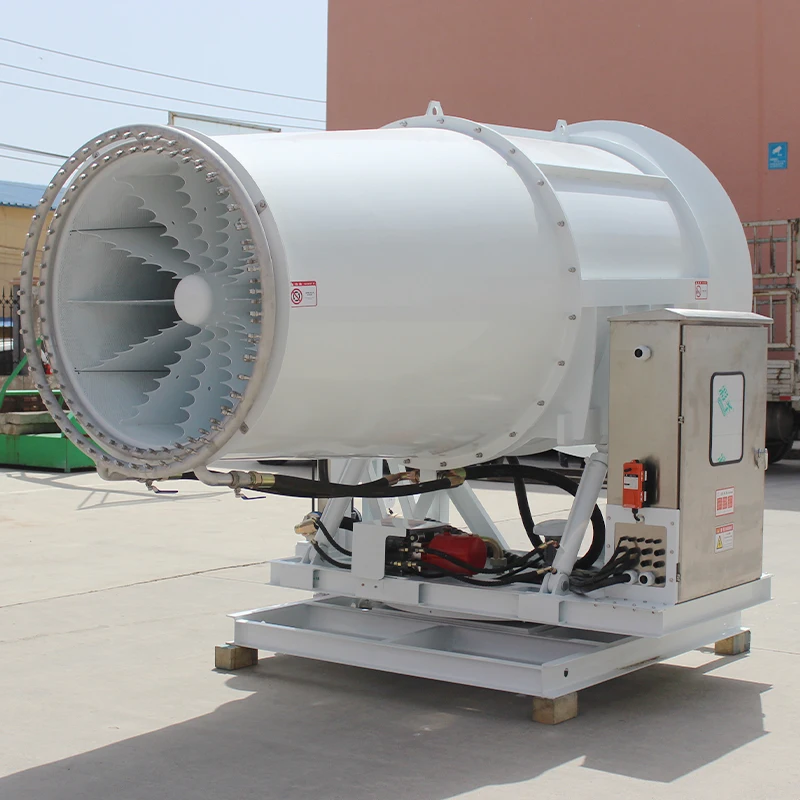 ZT-80 Industrial Fog Sprayer Dust Suppression Machine System For Sale Provided Water Mist System Mquina Industrial De Bloques
