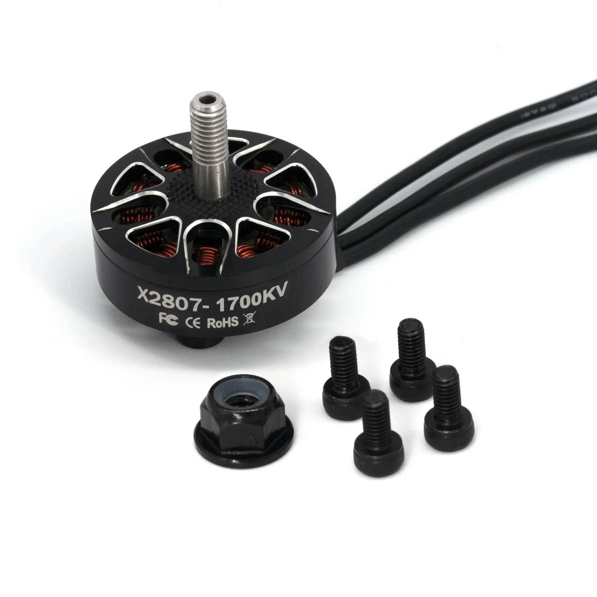 

4CPS/лот X2807 2807 1300/1500/1700KV 2-6S 4 мм подшипниковый вал двигателя для RC FPV гоночного дрона мультикоптера DIY обновленные детали