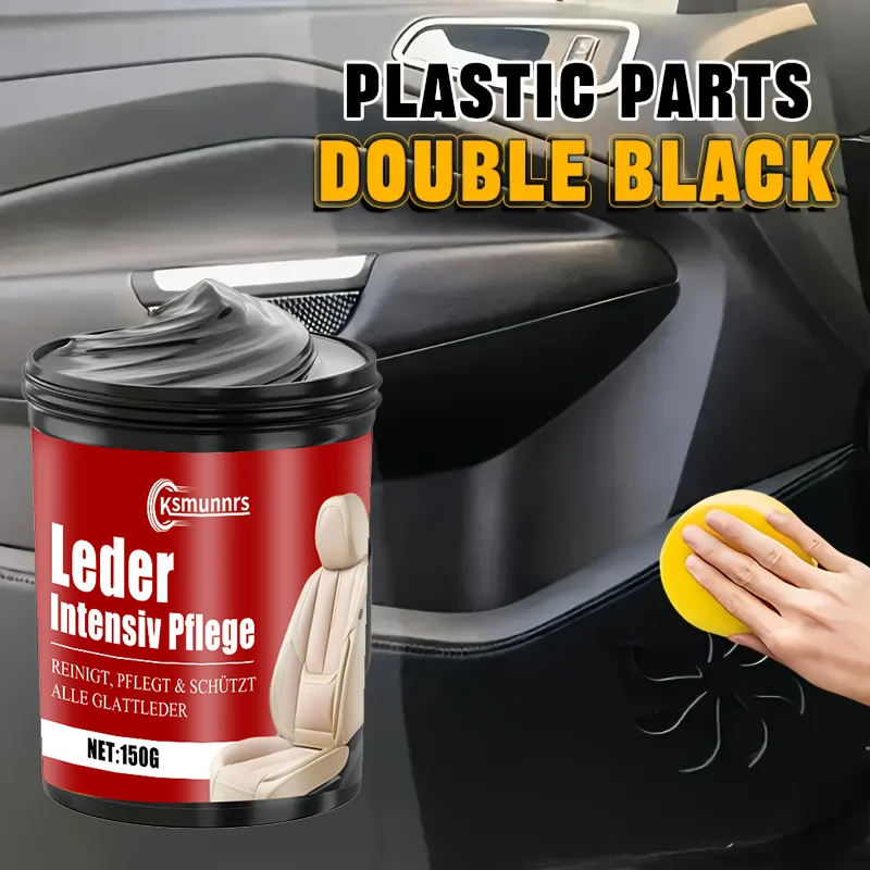 

Универсальная паста для полировки кожи — уход за автомобильными сиденьями и восстановление обивки и изделий из кожи — не повреждает, увлажняет, р