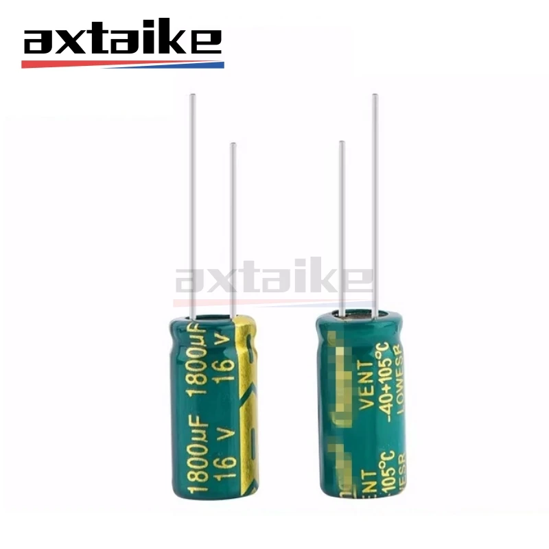 20PCS 1800UF 6.3V 10V 16V 8*16/10*20MM High Frequency Low ESR Aluminum Electrolytic Capacitor DIP