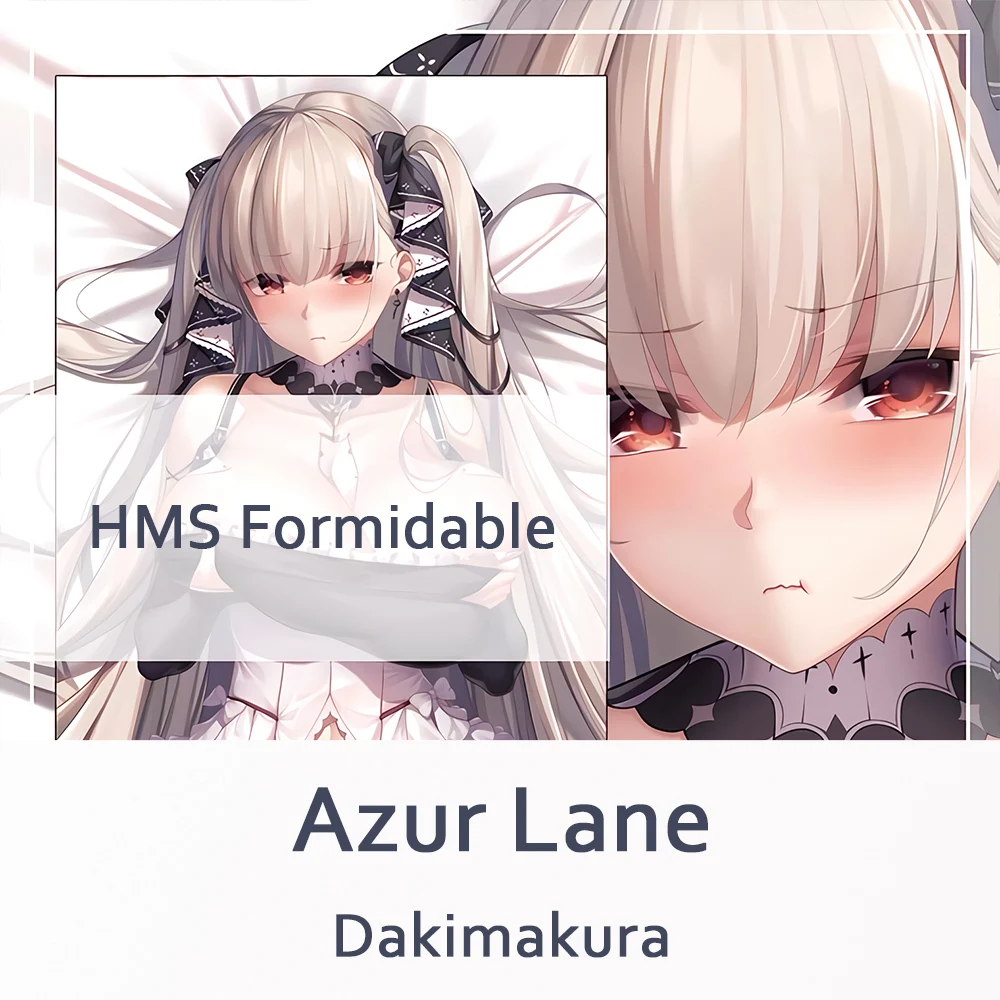 

Game HMS Formidable Azur Lane Sexy Girl Dakimakura Hing Body Pillow Case Cover Pillowcase Cushion Bedding