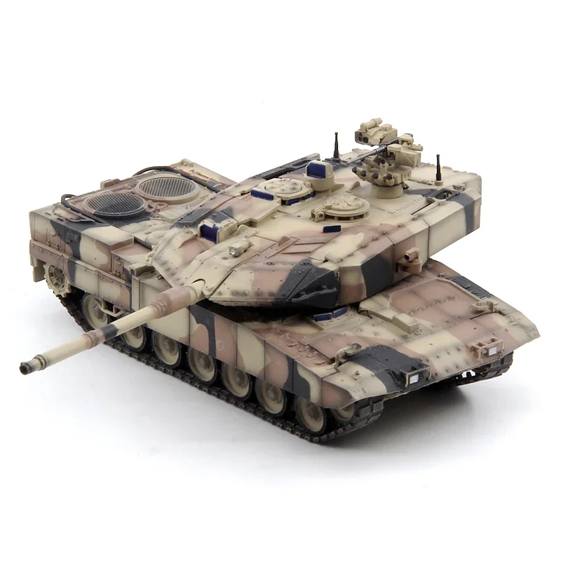 Diecast 1:72 Scale German Leopard 2A7 Tracked Fighting Vehicle NATO Tricolor A7PRO Finished Tank Model Collection Toy Gift