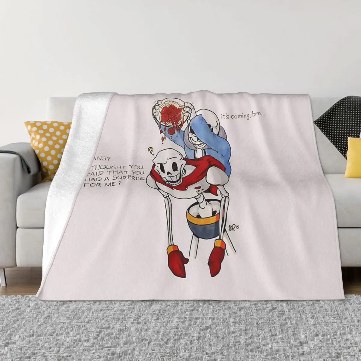 Undertale Frisk Flowey Toriel Sans Papyrus Brothers Portable Warm Throw Blankets for Bedding Travel