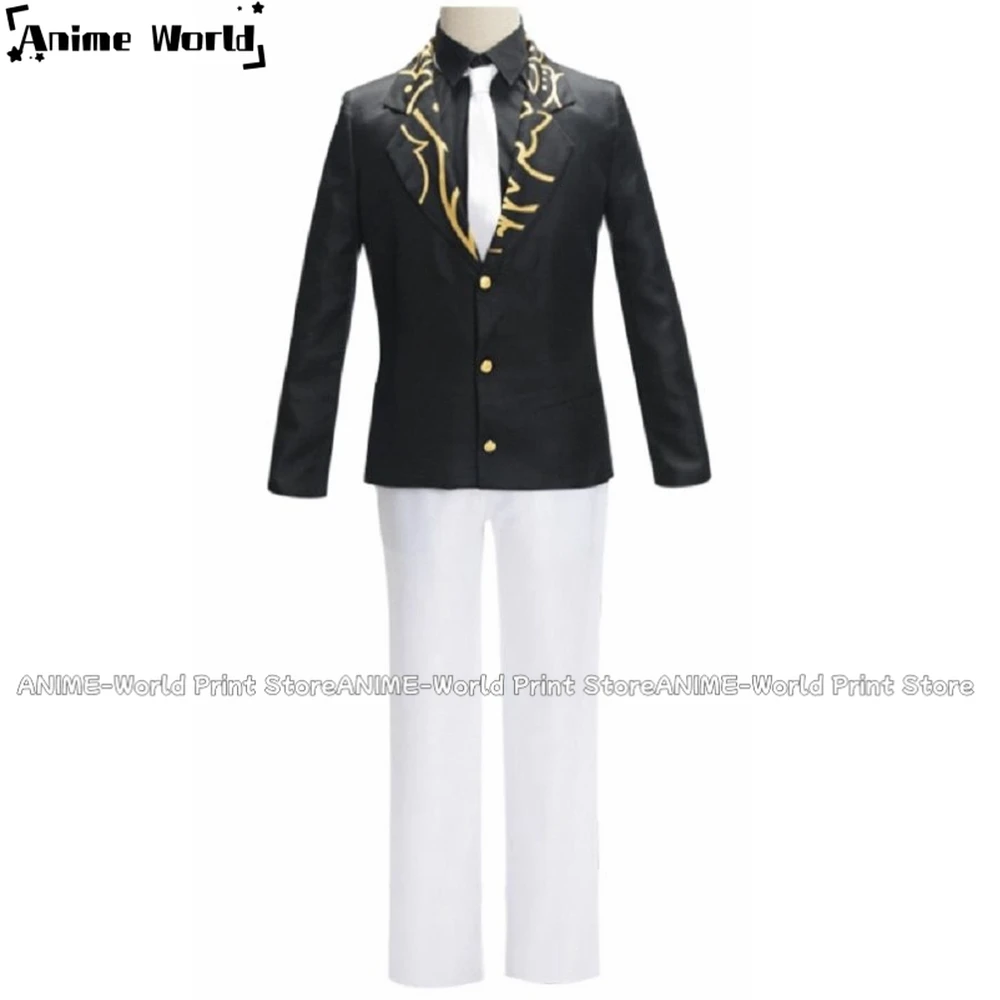 

《Custom Size》Unisex Anime Cos Kibutsuji Muzan Cosplay Costumes Halloween Uniform Suits Custom Size