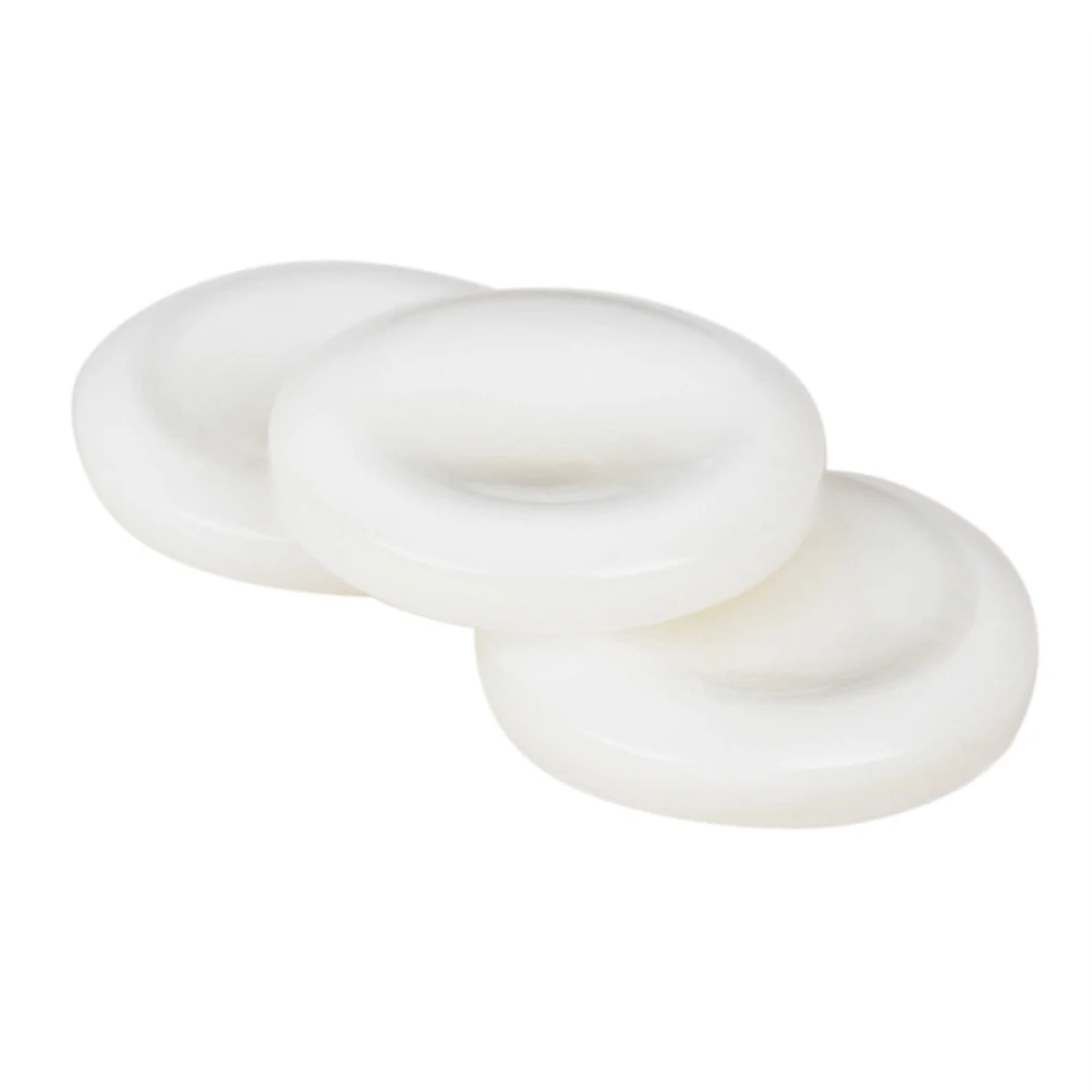 

15pcs Trumpet Valve Finger Button Set White Shell Sturdy Replacement Parts Quick Tone Switching Compatible With Various Brands