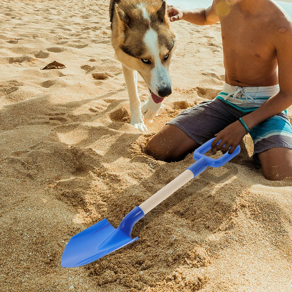 3-częściowe łopaty plażowe dla dzieci Zabawki na zewnątrz Kolorowe małe gra nad morzem z zestawem piasku Dziecko wielokrotnego użytku