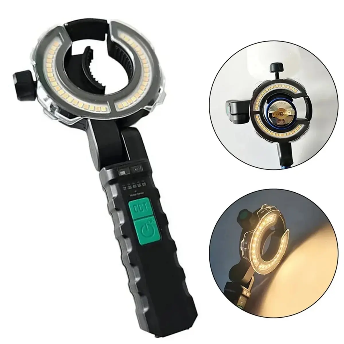

BAAQ Battery Operated High Power Contrast Light Adjustable 2900K-6500K Color Temperature