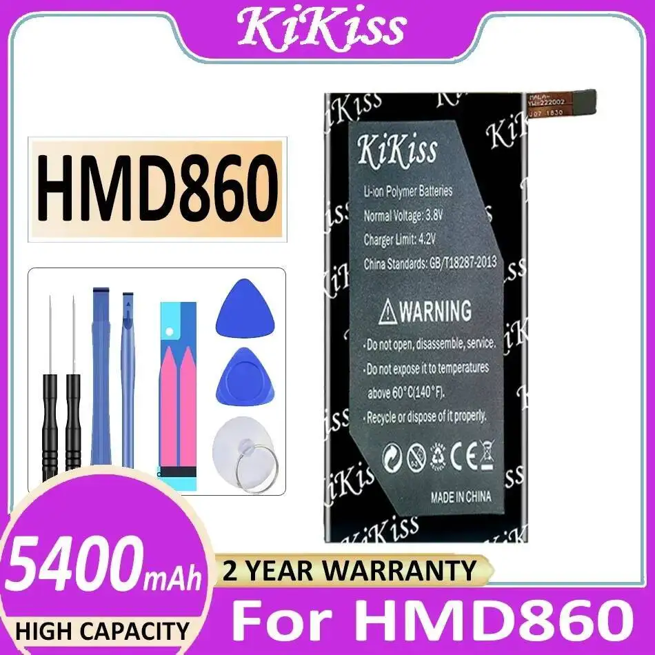

Long Lasting 5400Mah Fit For HMD860 Mobile Phone Battery Reliable Power