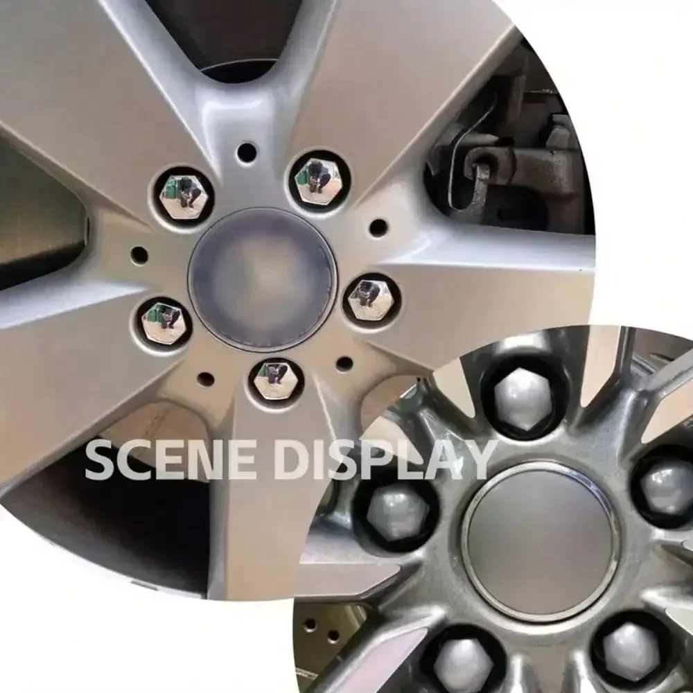 20 tappi per dadi ruota auto da 17 mm - Coprivite mozzo per cerchi, decorazione esterna e protezione antipolvere (con presa speciale)
