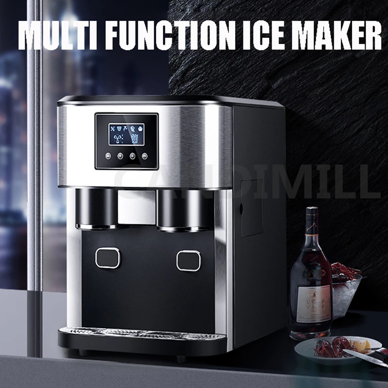 110V/220V Small Automatic Ice Cube Maker Cold Water Maker Water Dispenser Ice Making Drinking Machine