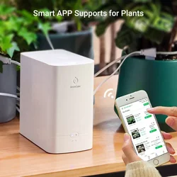 GrowCube Smart Plant Watering System 1.5L  Intelligent Automatic Watering with Plant Datas  APP Control for Garden