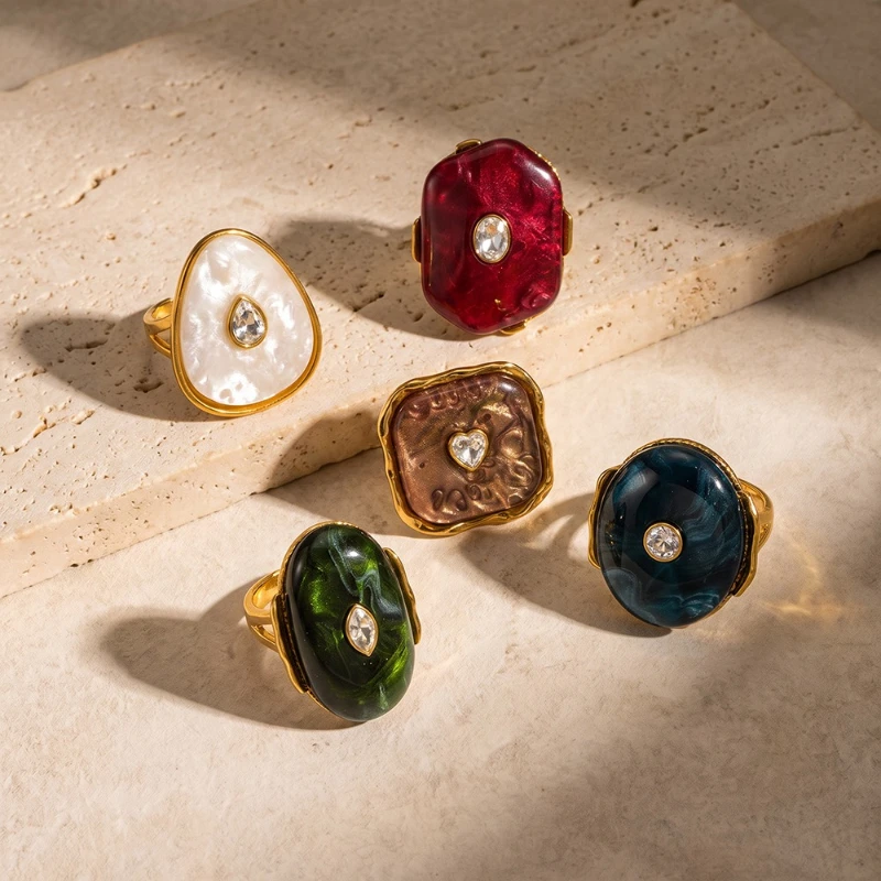 PRISCA | Gekleurde harsring - Women Accessories For Hand recensie en prijs