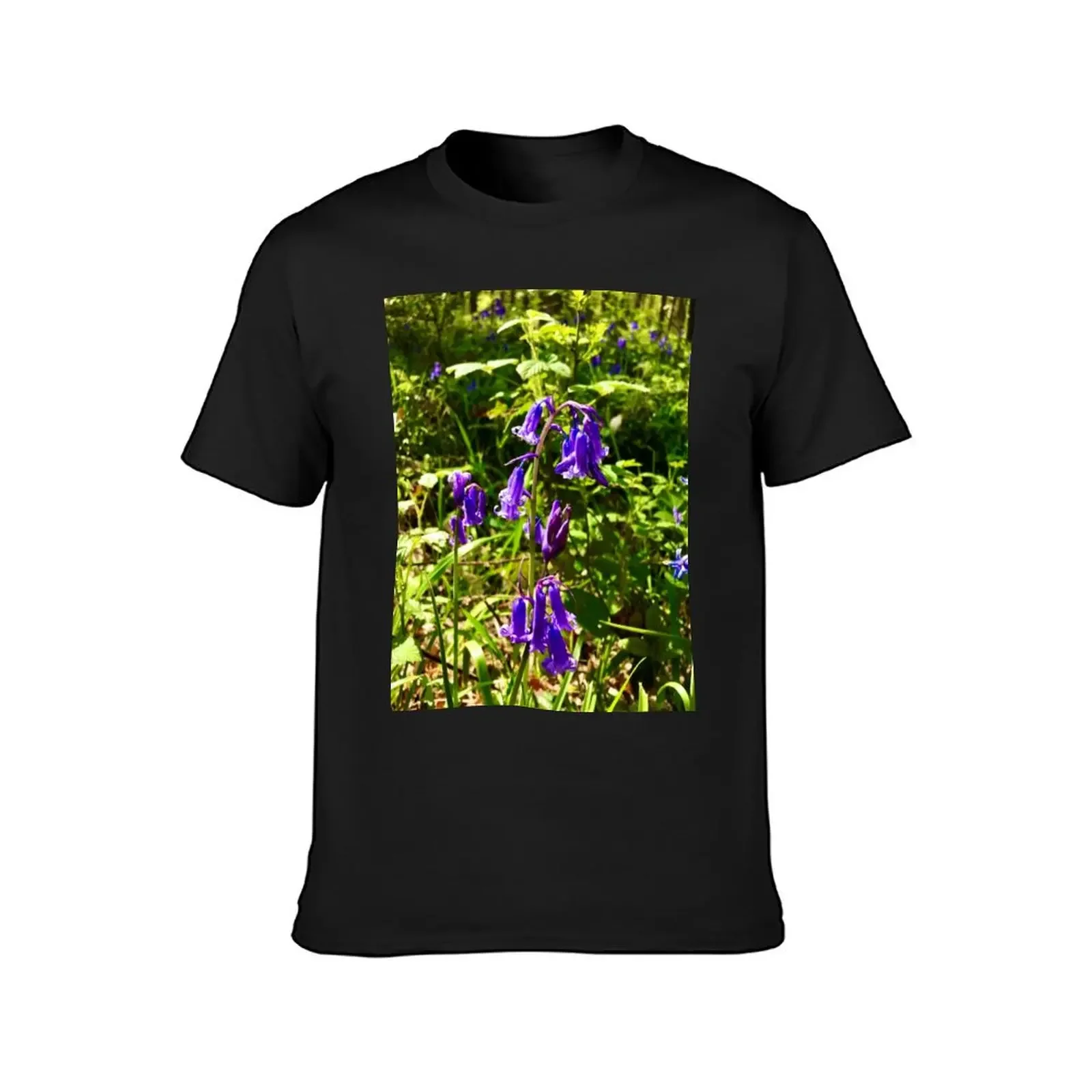 bluebell woods series number 7 T-shirt oversized blanks hippie clothes oversizeds mens t shirt graphic