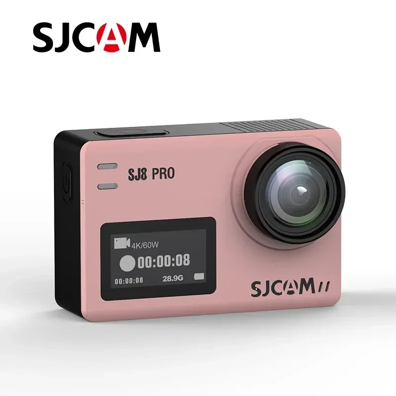2026 SJ8 Pro Wifi Sport Action Camera Anti-Shake Helmet Cam Video Camera 4k/60fps Waterproof 2.4GHZ with Remote Control