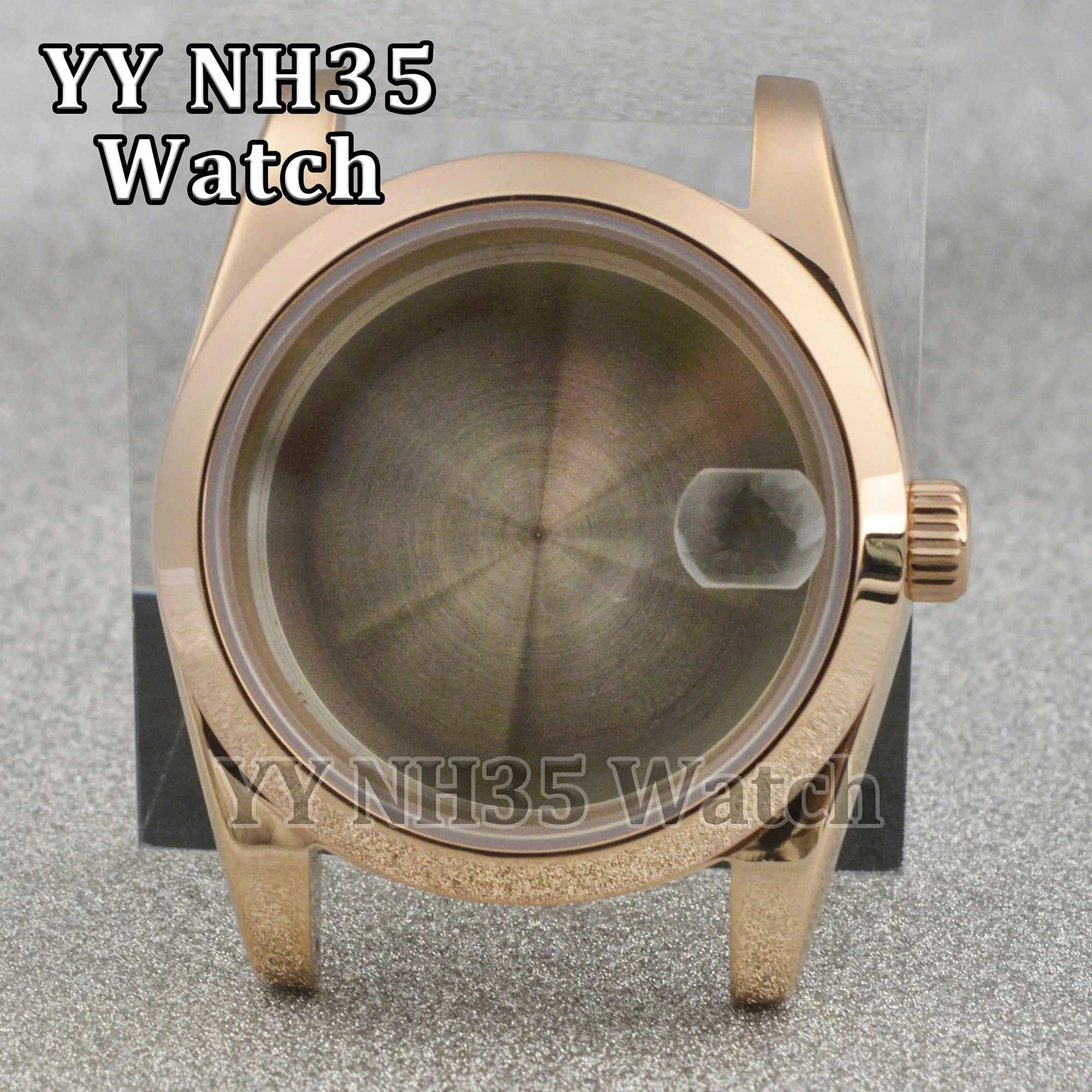 

NH35 Case 36mm/39mm Watch Case for Datejust Watches Mod Parts 10ATM Waterproof Stainless Steel Case fit NH34/NH35/NH36 Movement