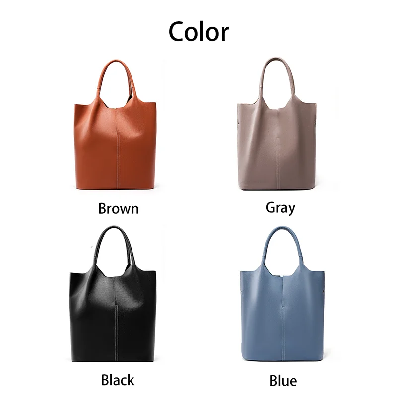 2024 Trend Luxury Designer Brand Women\'s Natural Genuine Leather Handbags, Ladies High End Cow Leather Medium Size Shoulder Bag